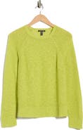 Eileen Fisher Raglan Sleeve Organic Linen & Organic Cotton Sweater