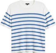 Rails Stripe Cotton & Cashmere T-Shirt