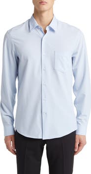 Nordstrom Solid Button-Up Shirt