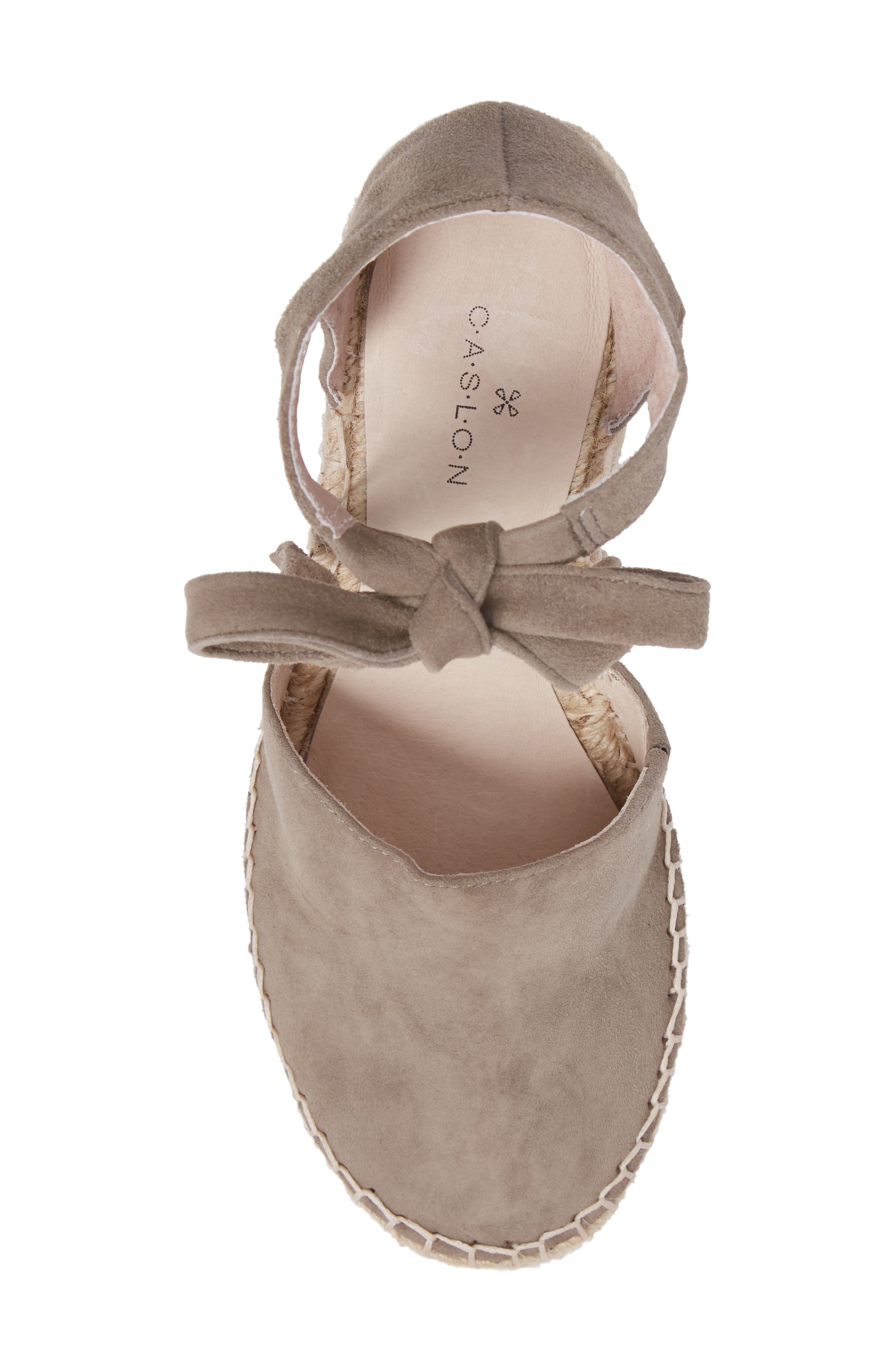 Megan Wedge, Alternate, color, STONE SUEDE