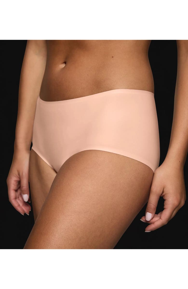 TRIUMPH Body Make Up Illusion Boyshort Panties, Alternate, color, Powder Blush