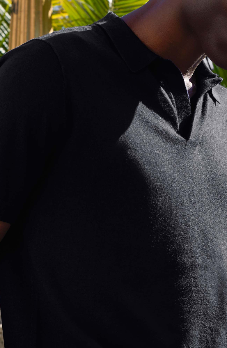 Italic Elliot Featherlight Short Sleeve Polo Shirt, Alternate, color, 