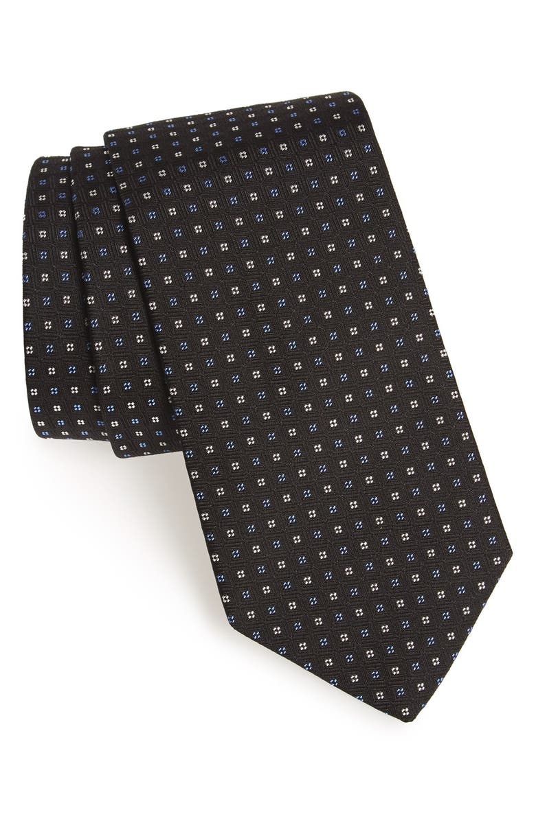 Gitman Geometric Silk Tie, Main, color,