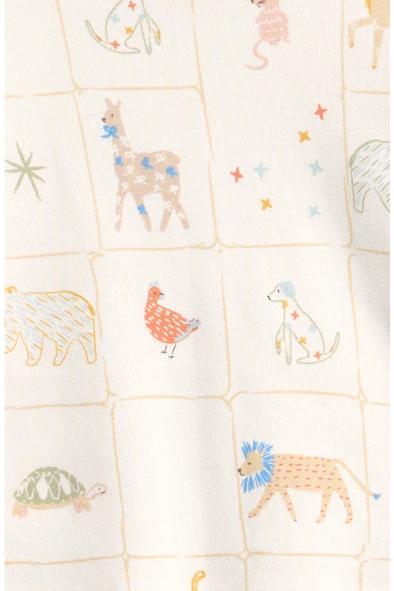 Kids' Drop Shoulder Organic Cotton Graphic T-Shirt, Alternate, color, ANIMAL SHUFFLE
