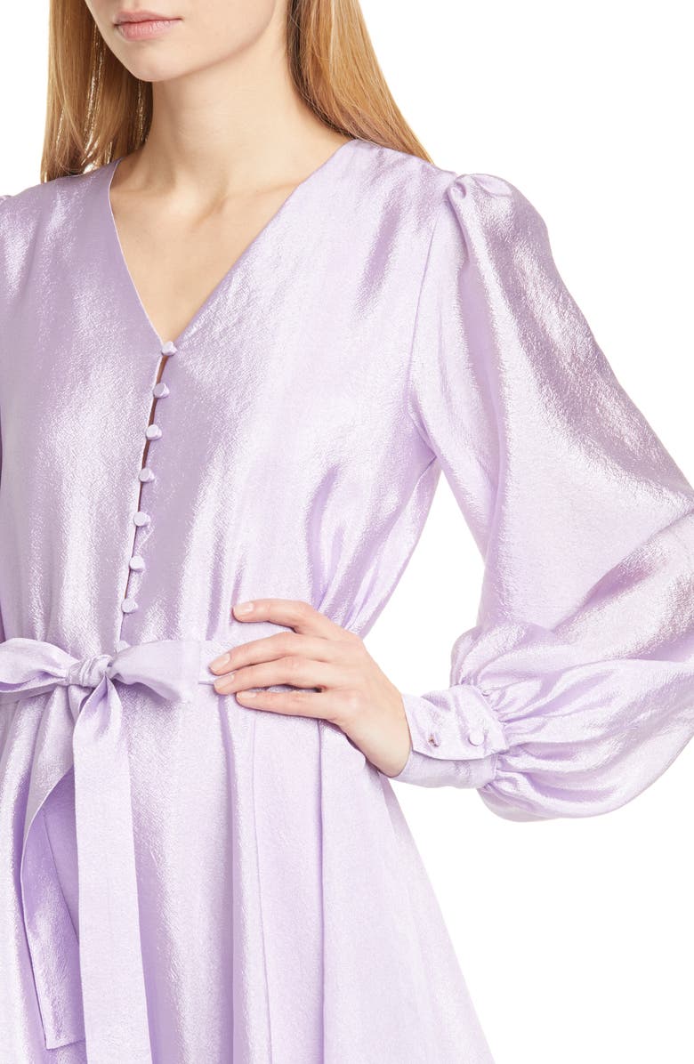 Stine Goya Farrow Long Sleeve Minidress, Alternate, color,