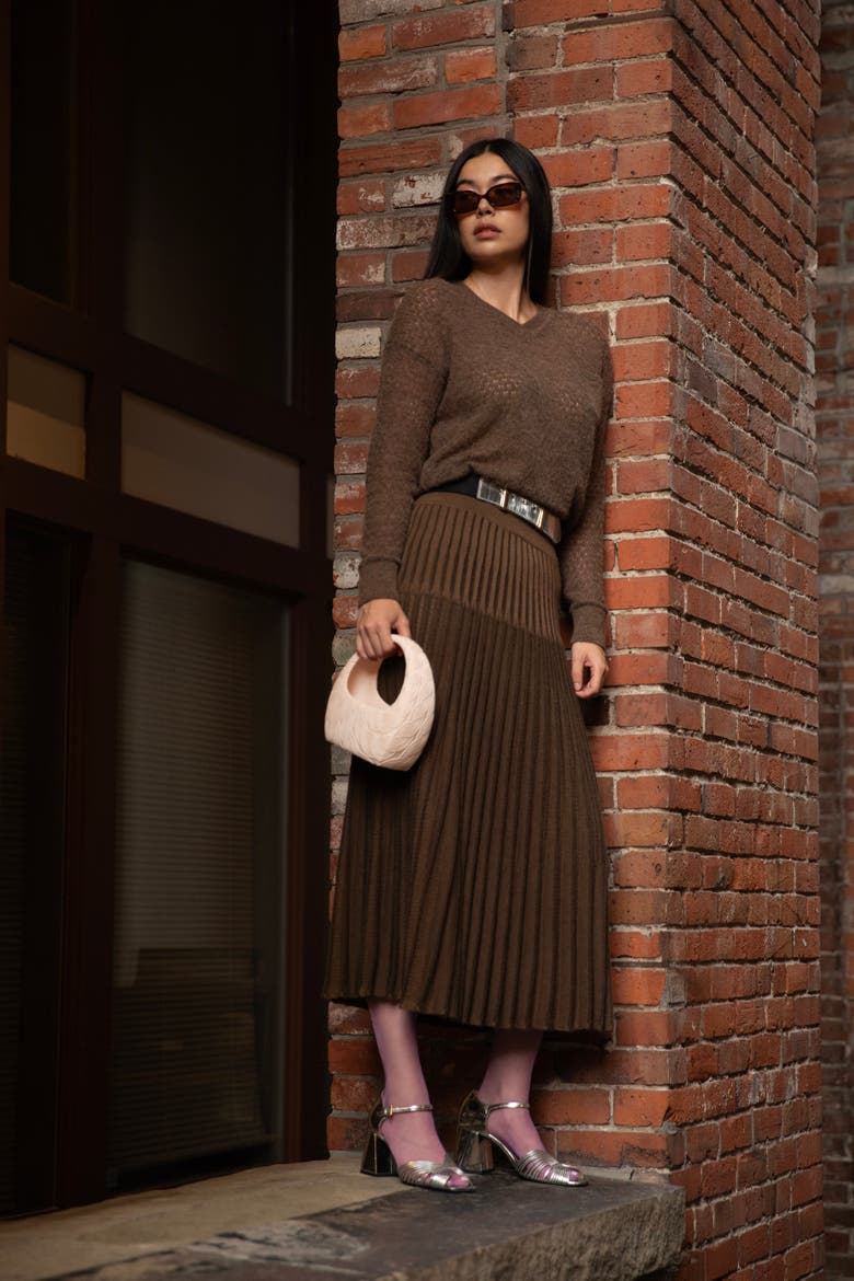 Soleil Skirt, Alternate, color, CEDAR
