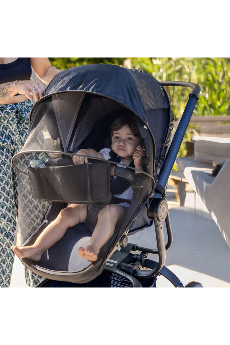 3-in-1 Convertible Stroller Cover, Alternate, color, Black