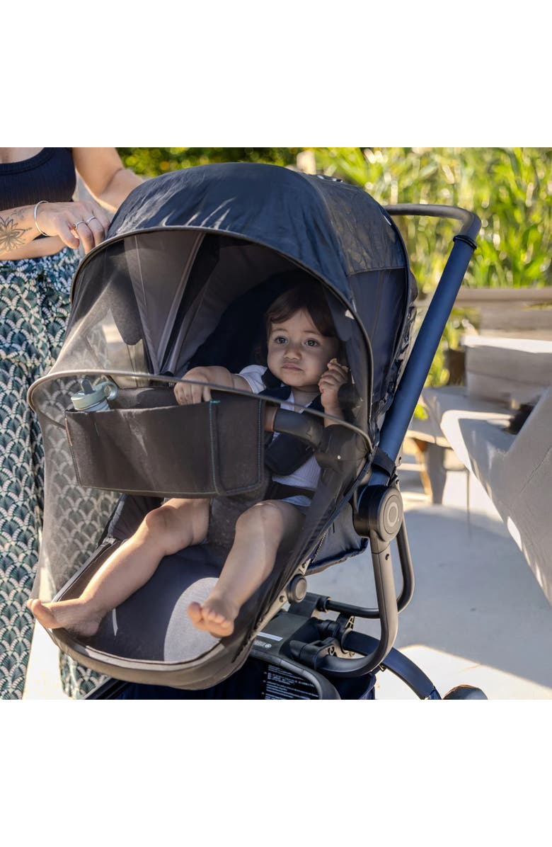 ezimoov 3-in-1 Convertible Stroller Cover, Alternate, color, Black