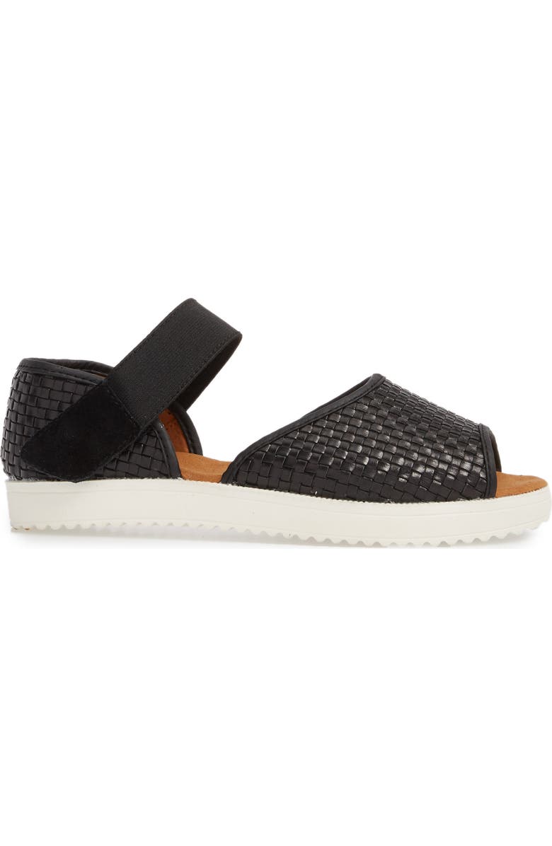 bernie mev. Havana Quarter Strap Sandal, Alternate, color,