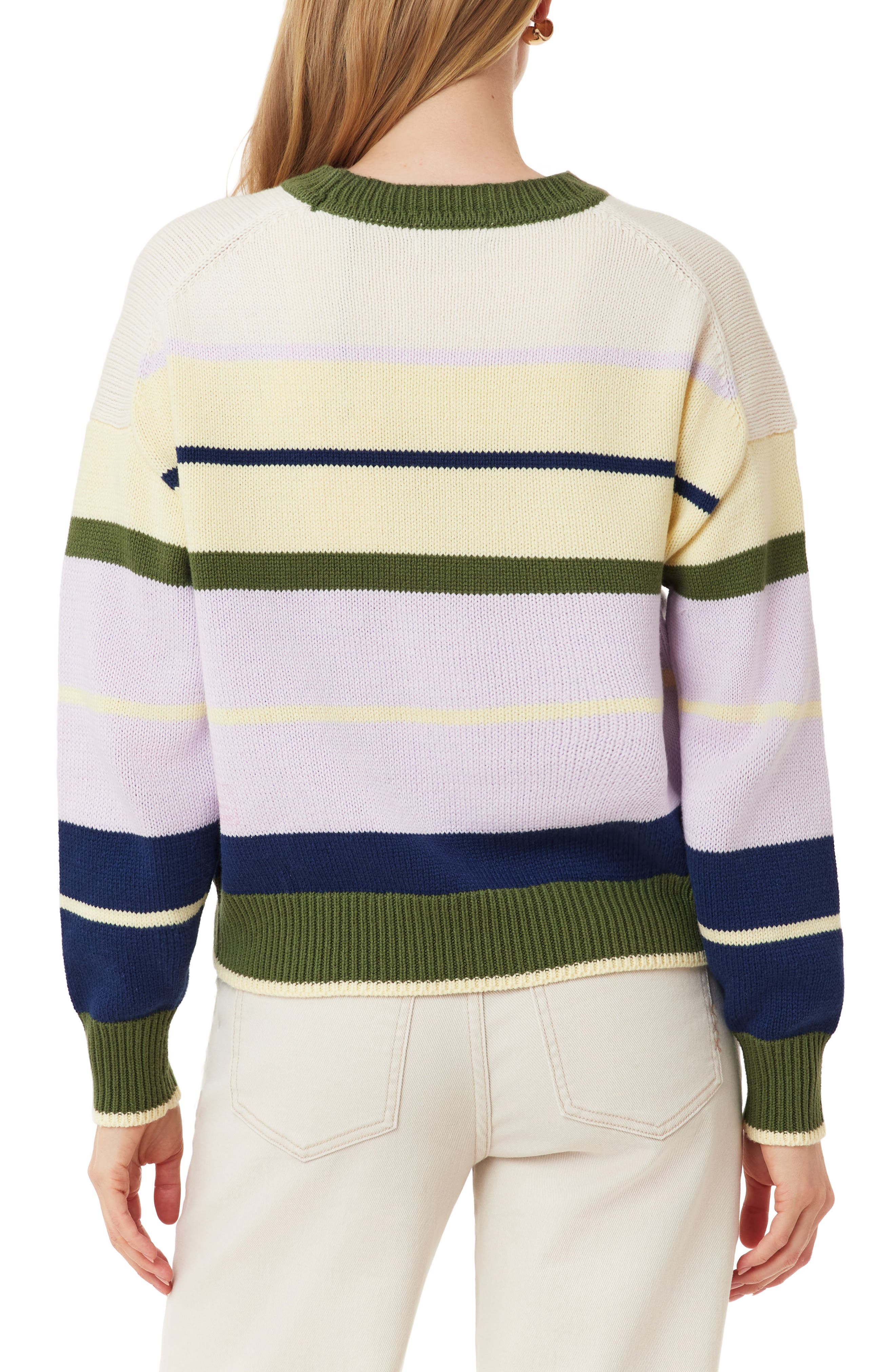 Stripe Crewneck Sweater - image 2