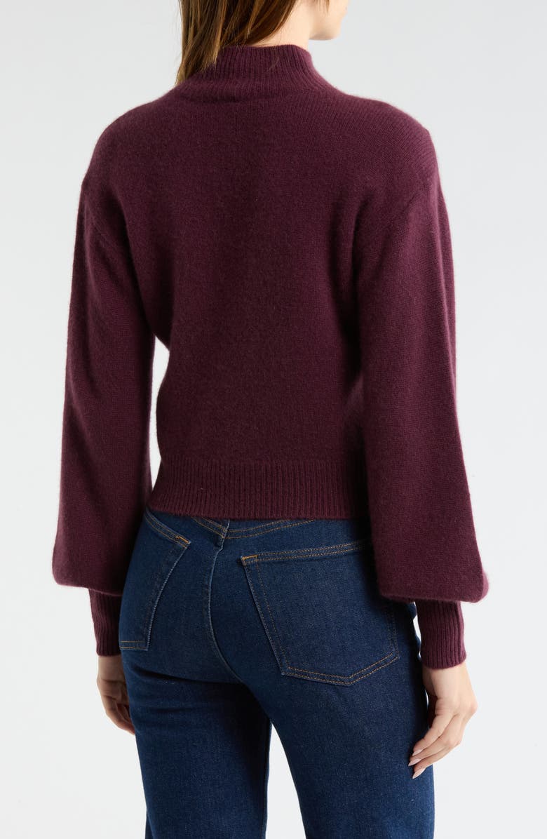 PAIGE Farah Sweater, Alternate, color, Aubergine