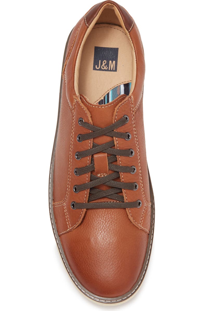 Johnston & Murphy Colby Lace to Toe Sneaker, Alternate, color, Tan