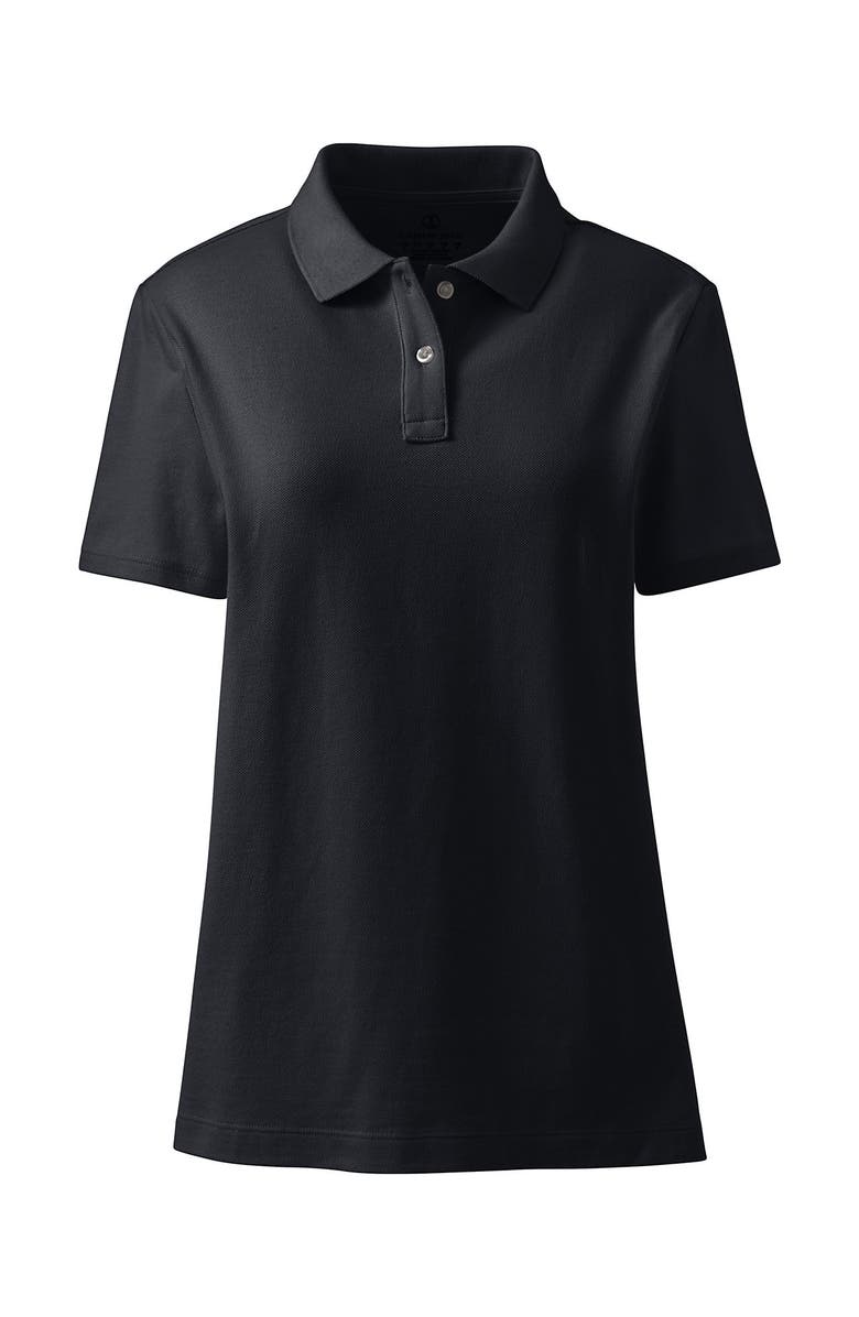 Lands' End School Uniform Young  Short Sleeve Feminine Fit Mesh Polo Shirt, Alternate, color, 