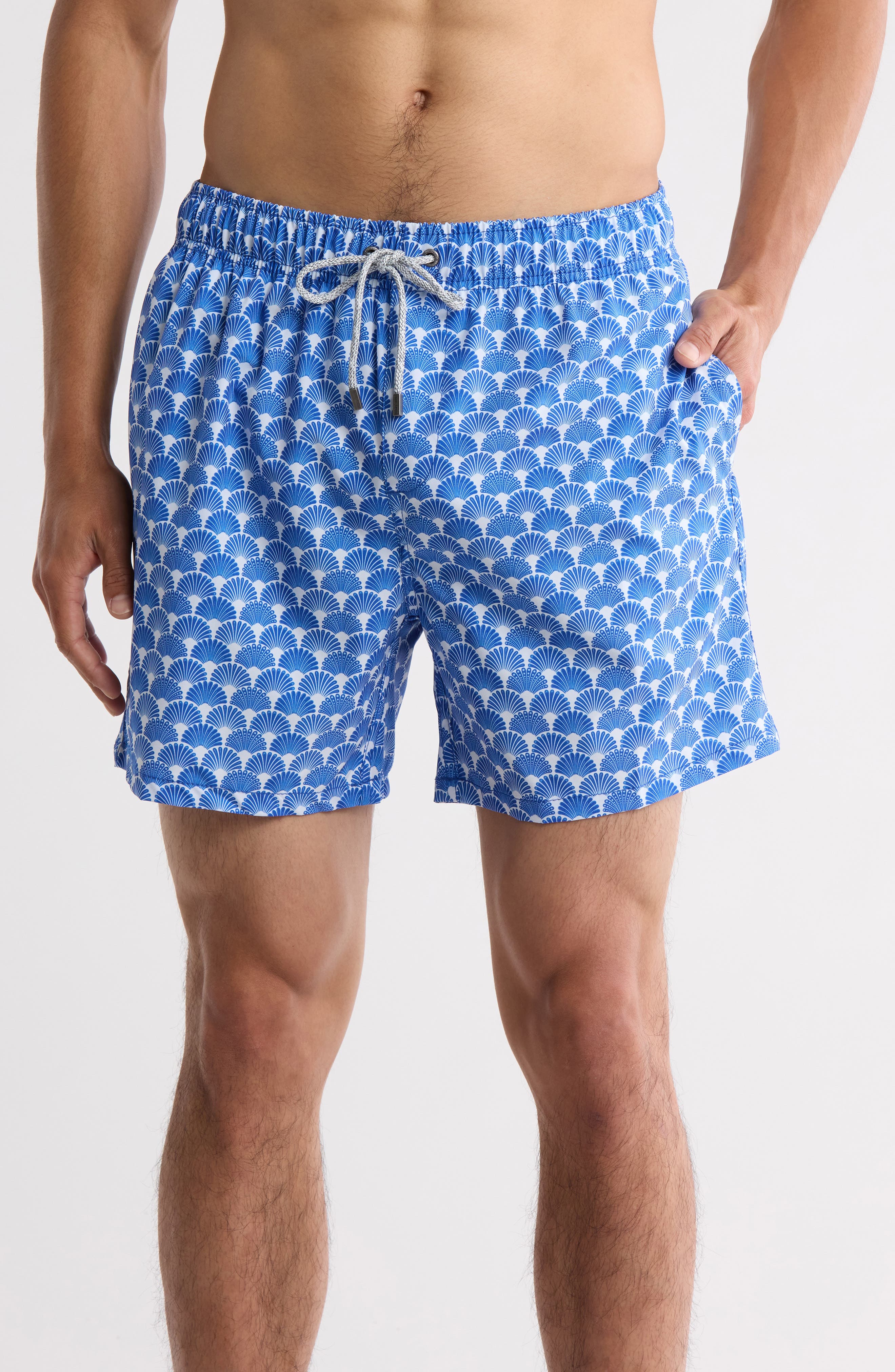 Feather 4 Arrow Vintage Stripe Volley Swim Trunk
