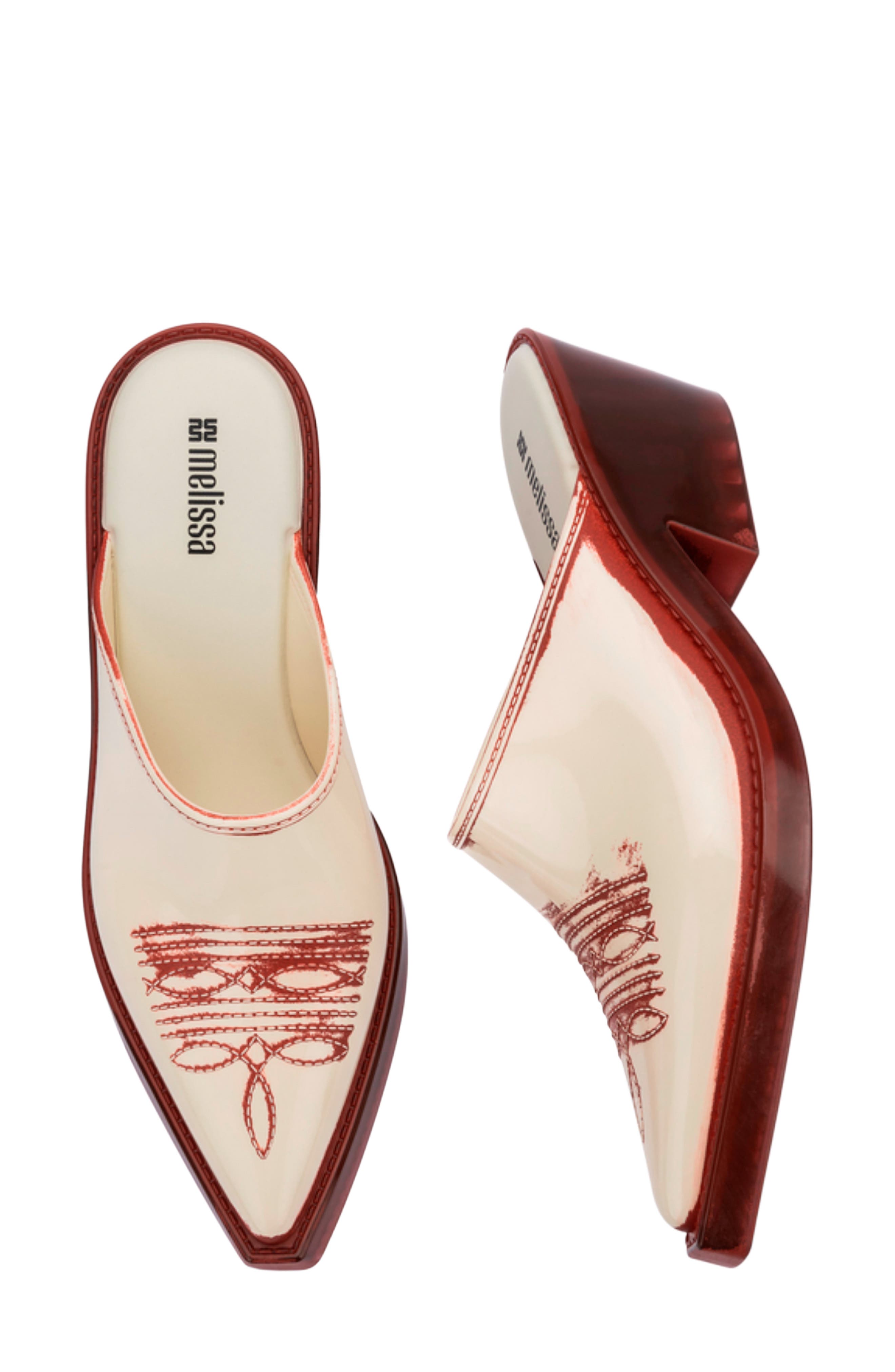 Texas Mule, Alternate, color, RED/ BEIGE