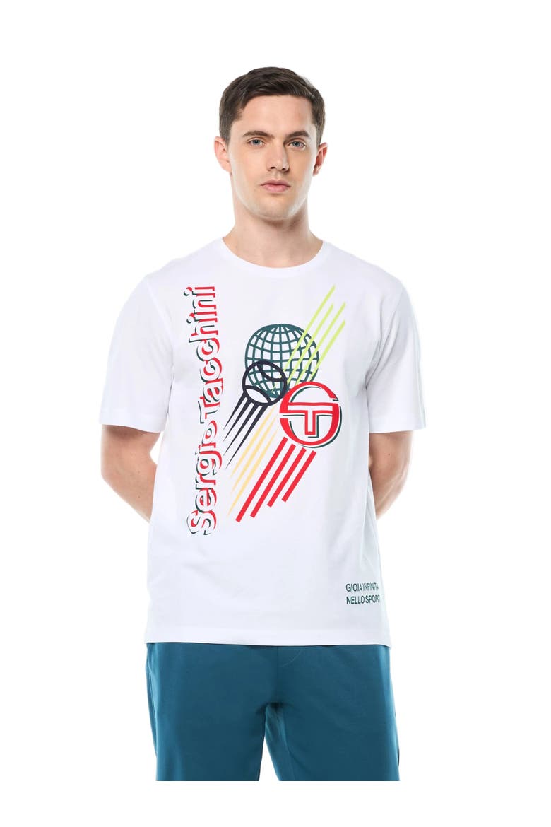 Giocare T-Shirt, Main, color, BRILLIANT WHITE
