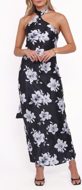 Petal & Pup Freida Maxi Halter Dress