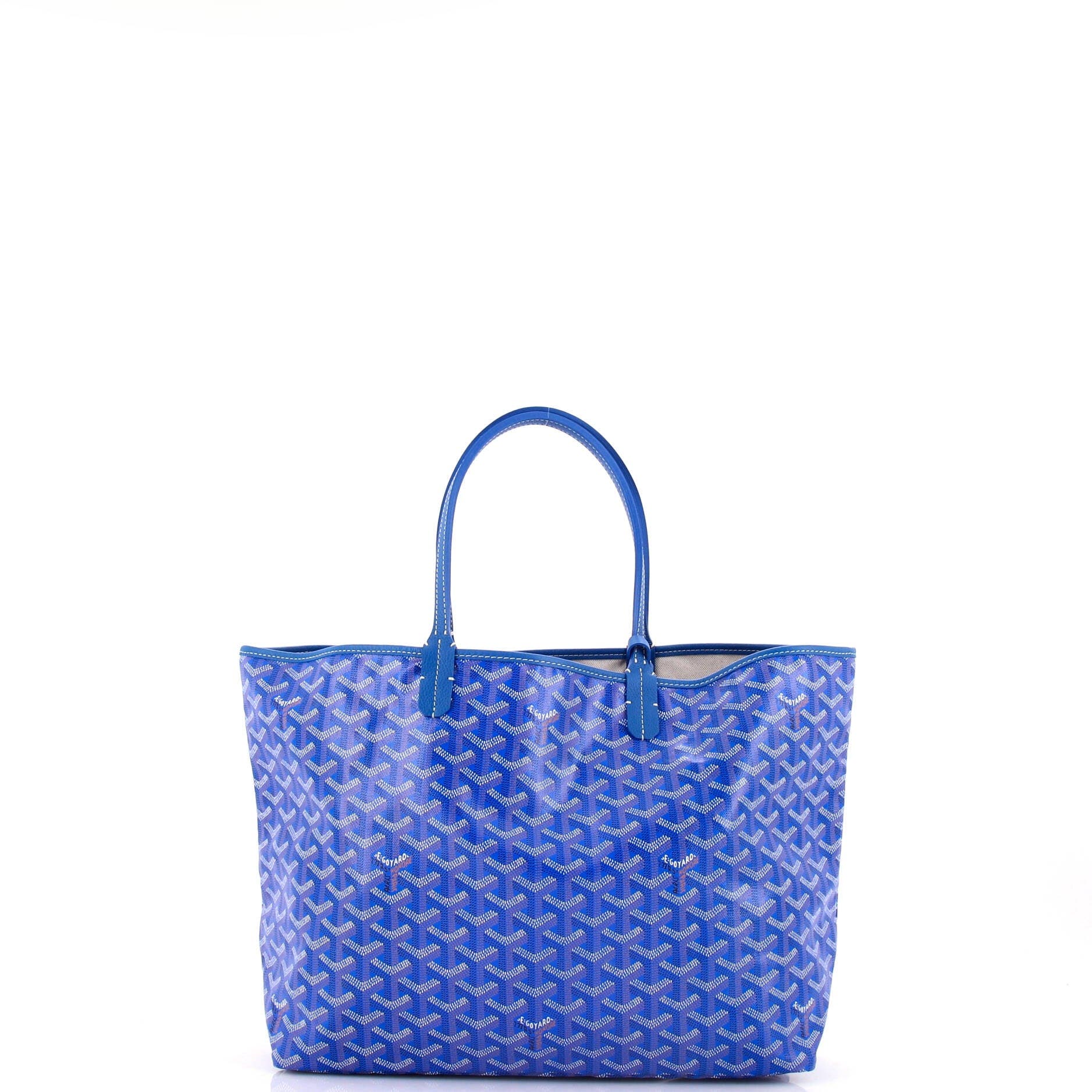 Pre-Owned Goyard Saint Louis Tote Printed Coated Canvas PM, Alternate, color, 
