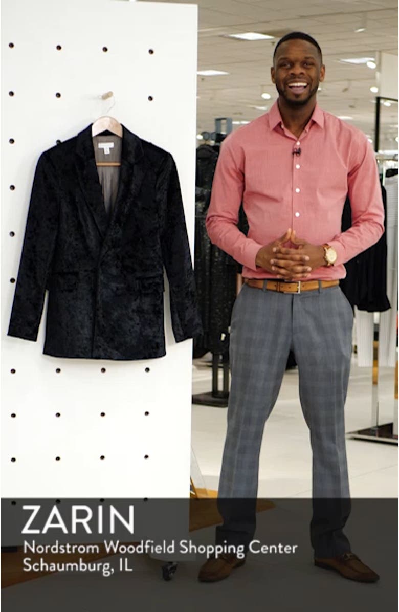 Bonded Velvet Jacket, sales video thumbnail