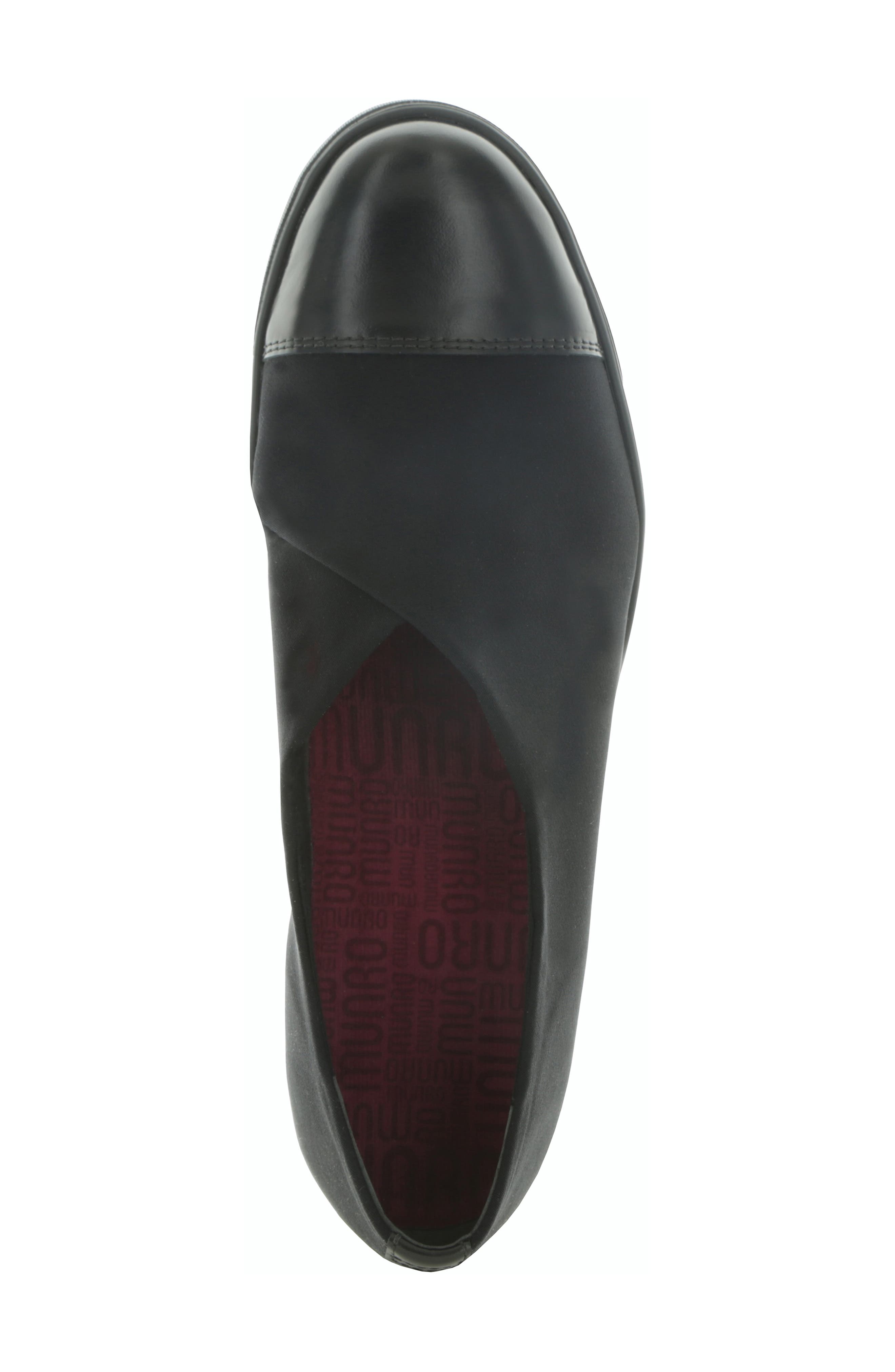 Munro Plum Slip-On Flat - Multiple Widths Available, Alternate, color, 