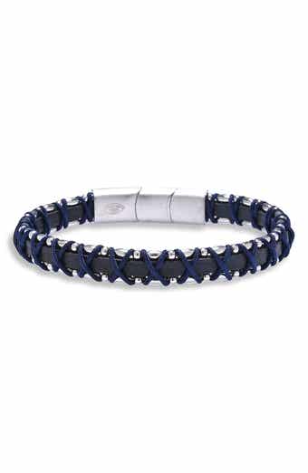 Men's Lucas Cord & Leather Bracelet