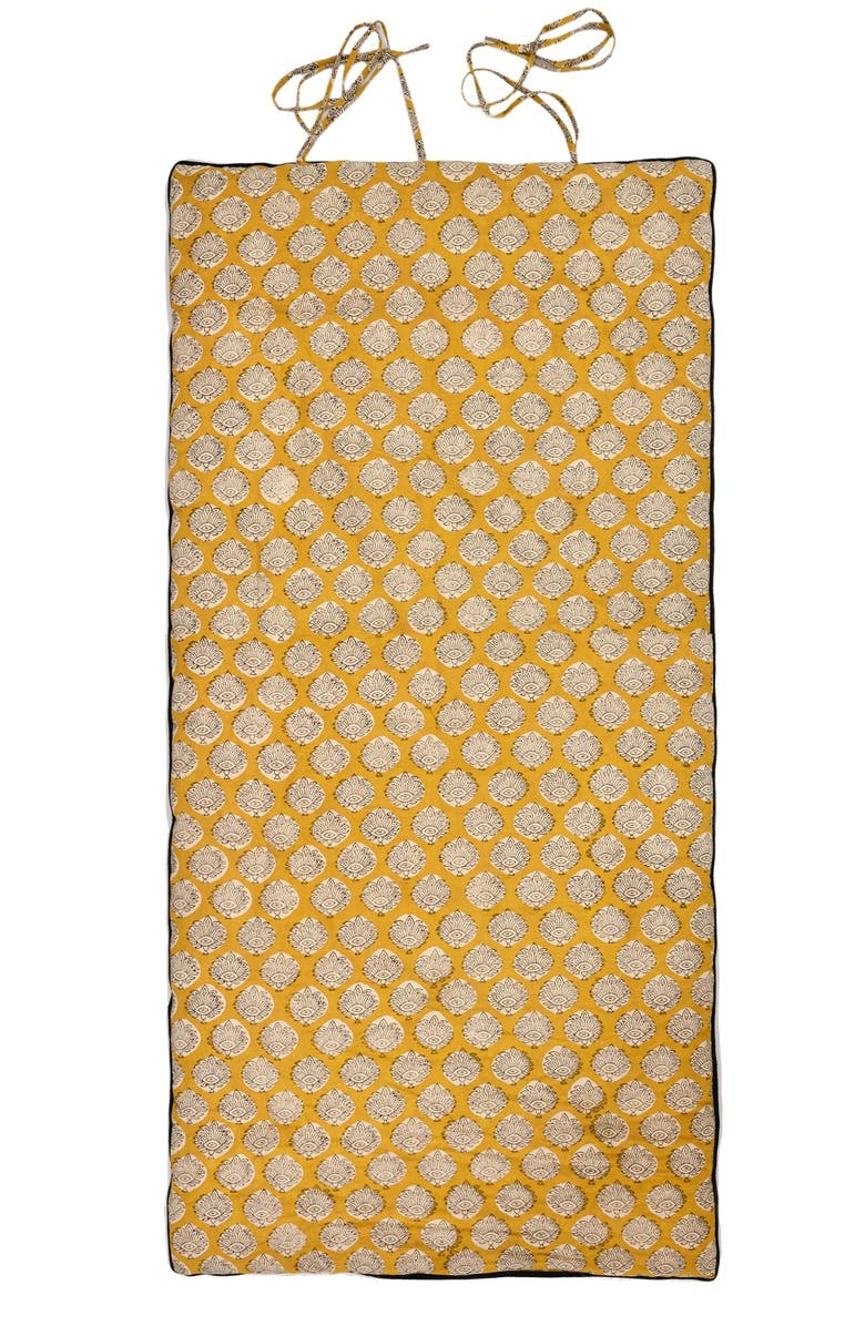 Verve Culture Block Print Yoga Mat and towel, Alternate, color, Block Print