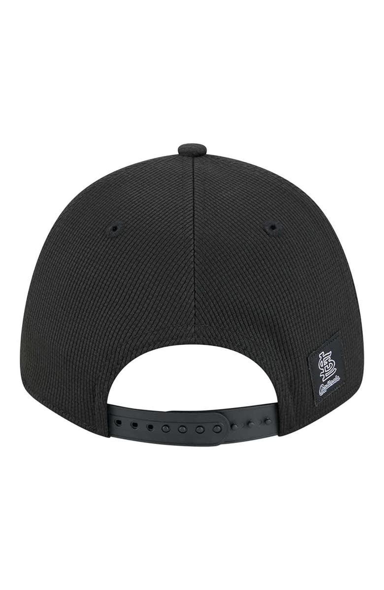 New Era Men's New Era Black St. Louis Cardinals Pivot 9FORTY Adjustable Hat, Alternate, color,
