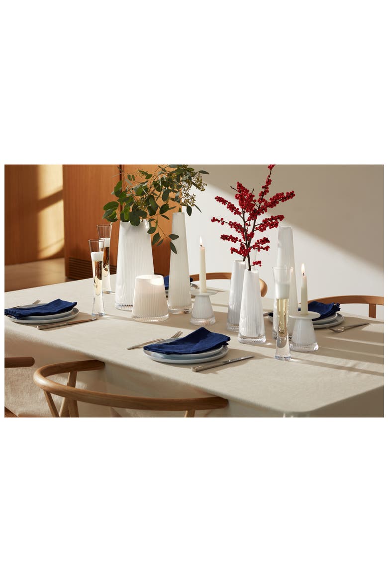 Beacon Modular Candleholder/Vase, Alternate, color, WHITE