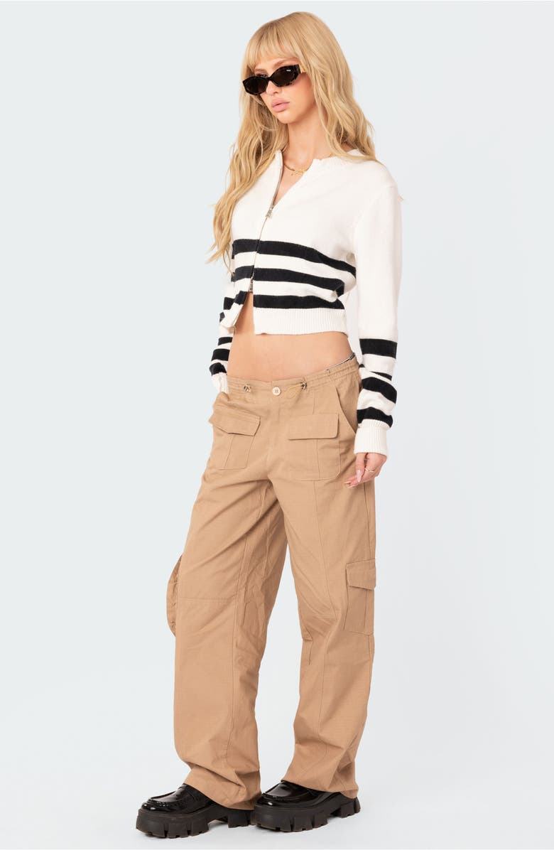 EDIKTED Tori Crop Cardigan, Alternate, color,