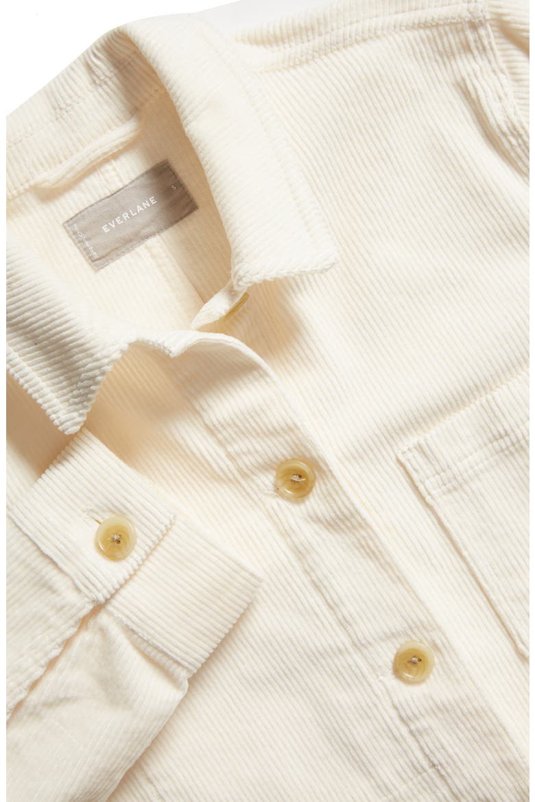 Corduroy Chore Jacket, Alternate, color, BONE