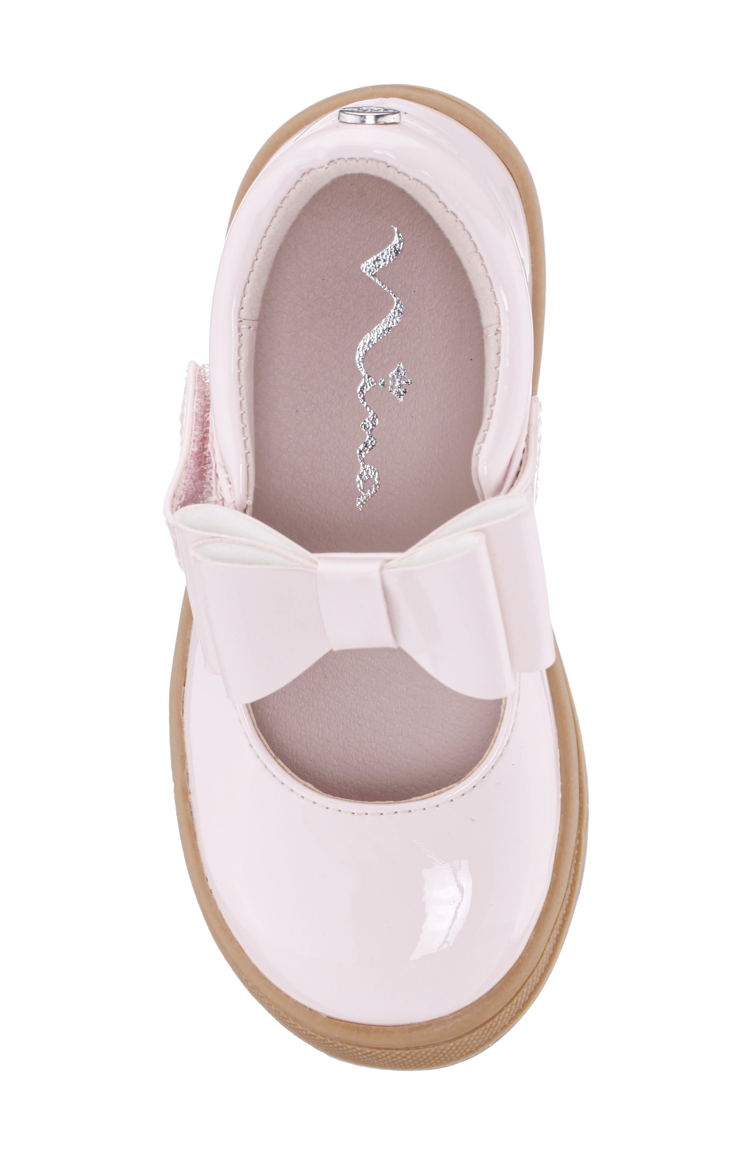 Kids' Binnie Mary Jane Flat, Alternate, color, BLUSH PATENT