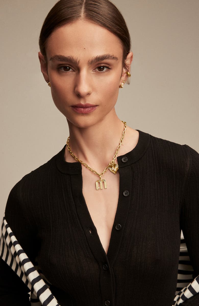 Adina Reyter Heart Locket Charm, Alternate, color, 14K Yellow Gold