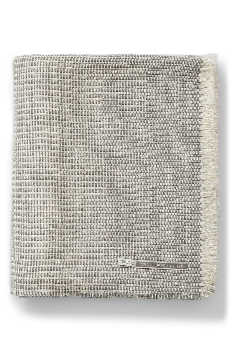 Alicia Adams Alpaca Newport Throw Blanket, Main, color,