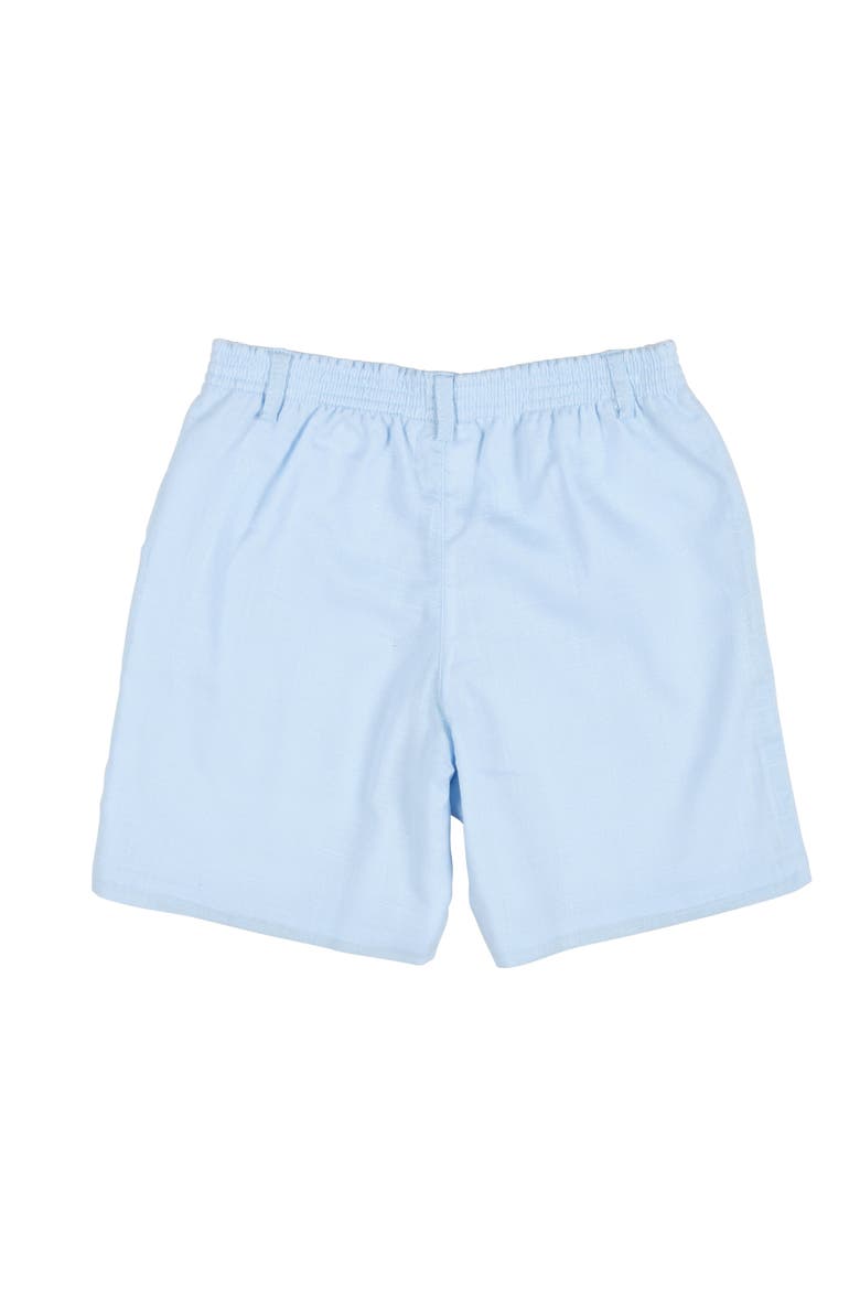 Linen Look Short, Alternate, color, Light Blue