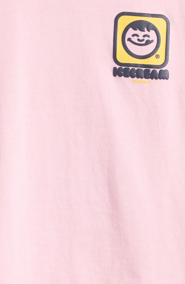 ICECREAM Kids' Mmmm Cotton Graphic T-Shirt, Alternate, color, Pink Necta