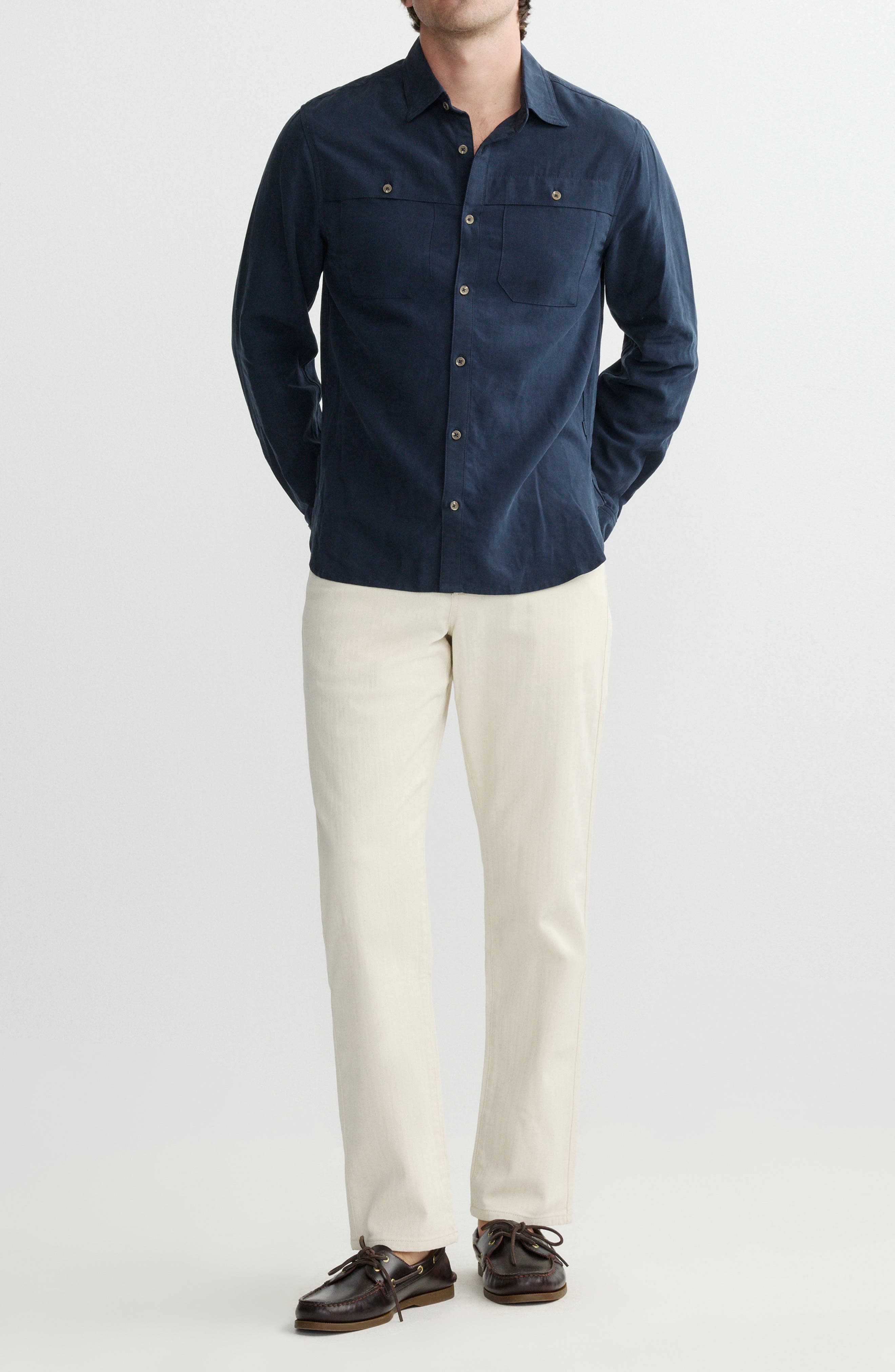 selected ECRU HERRINGBONE