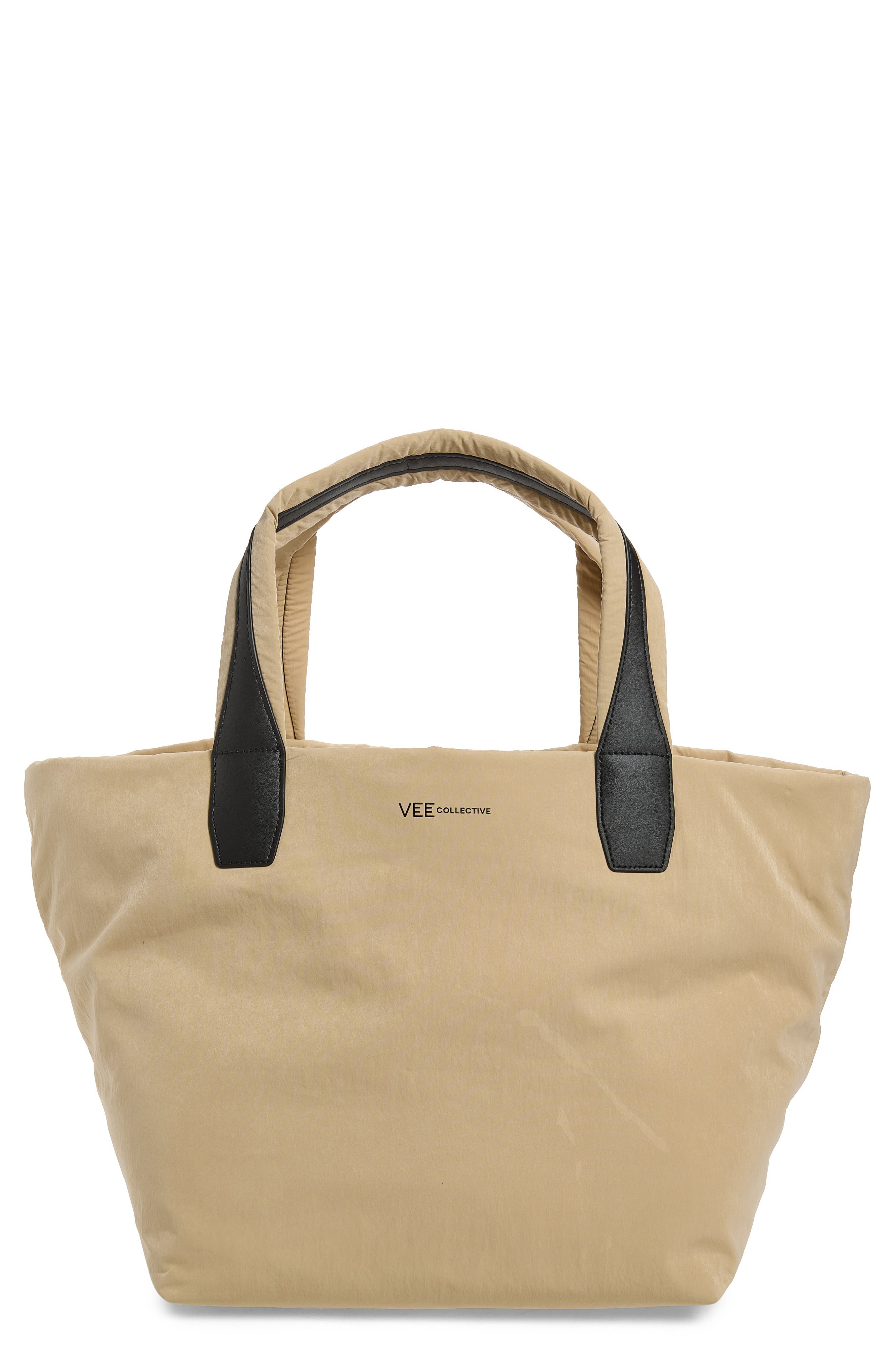 VeeCollective Medium Essence Tote, Main, color, Beige Trench