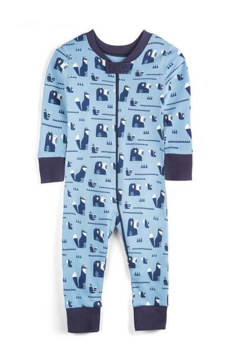 100% Organic Cotton Print Snug Fit Baby Pajamas