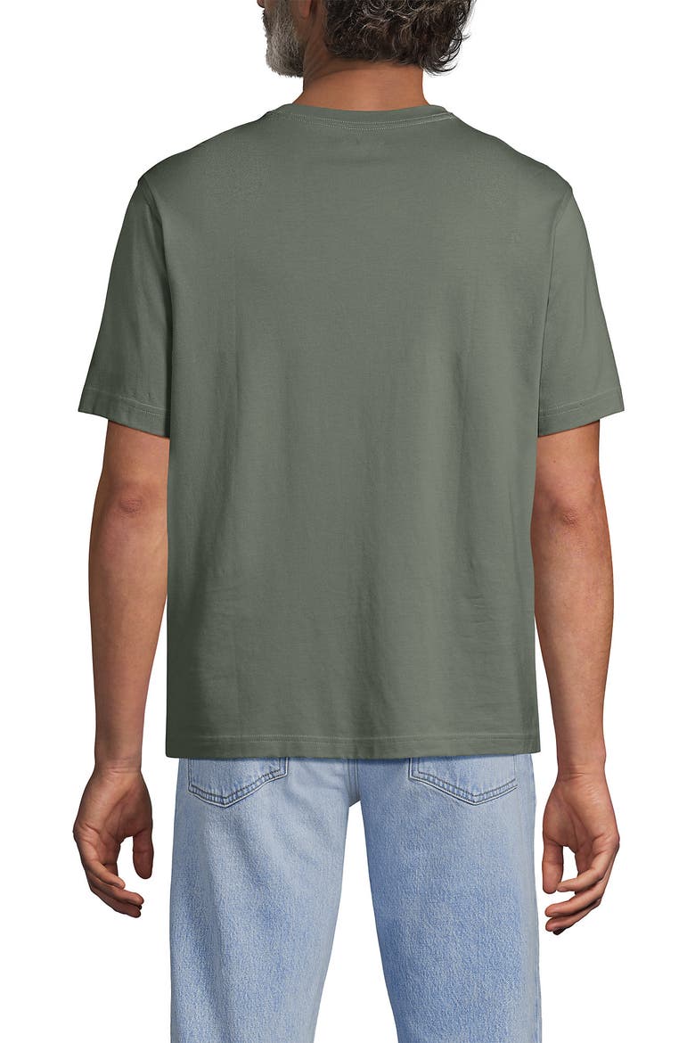 Short Sleeve Cotton Supima Tee, Alternate, color, Sage