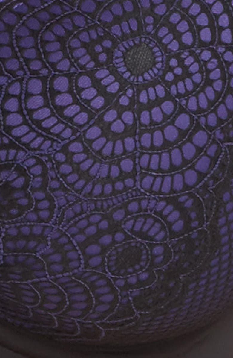 Ashley Graham Purple Rain Showstopper Balconette Underwire Bra, Alternate, color,