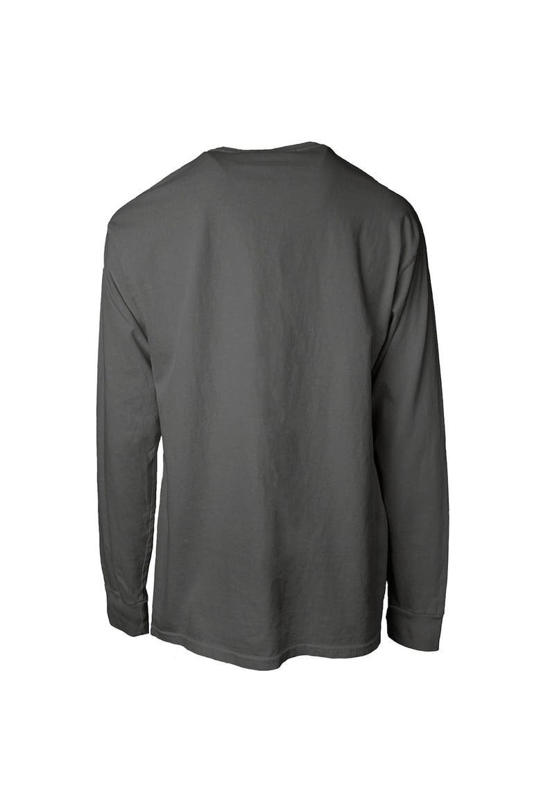 Women's Blue 84 Gray Georgia Bulldogs Four-Time College Football National Champions Overdye Long Sleeve T-Shirt, Alternate, color, Charcoal