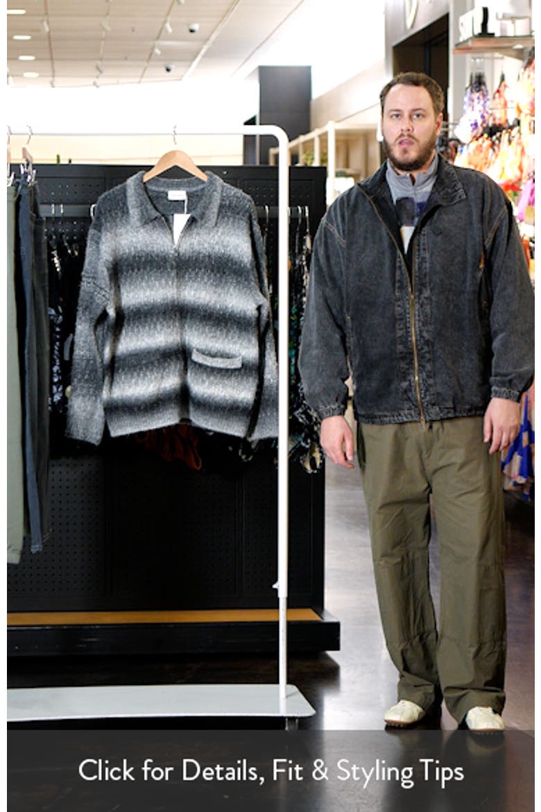 Zip Front Cardigan video