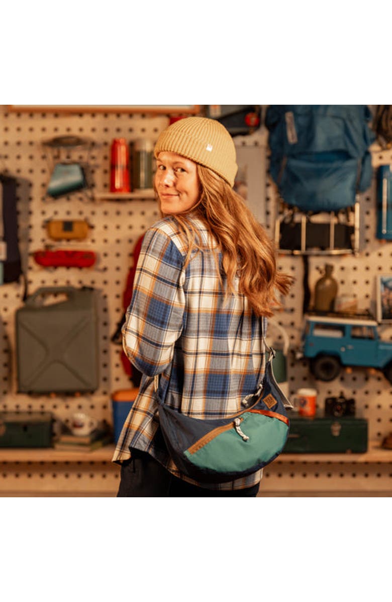 Topo Designs Moonlight Crossbody Bag, Alternate, color, Midnight/Caribbean