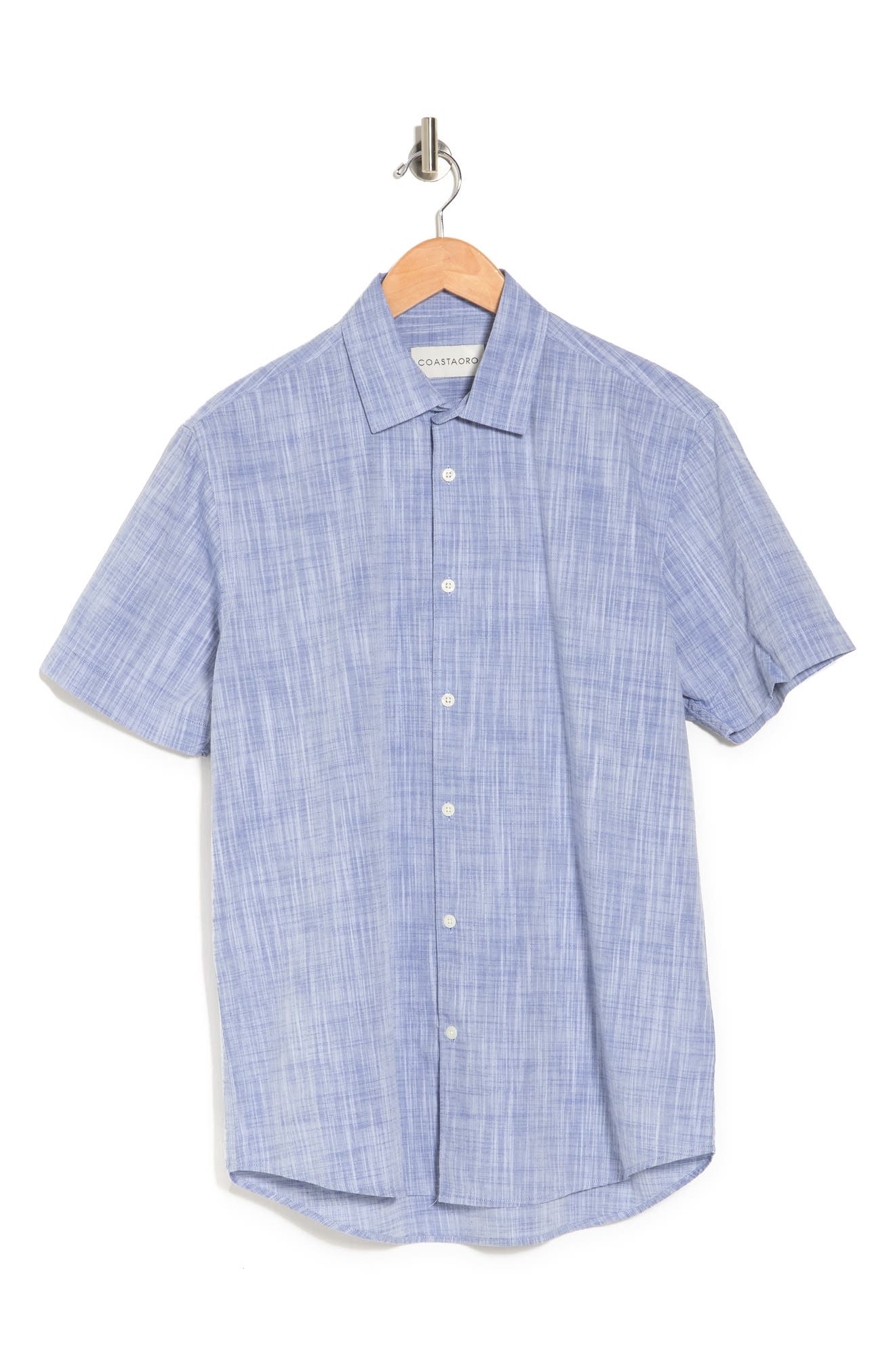 Coastaoro Woven Short Sleeve Cotton Shirt (Men) | Nordstromrack