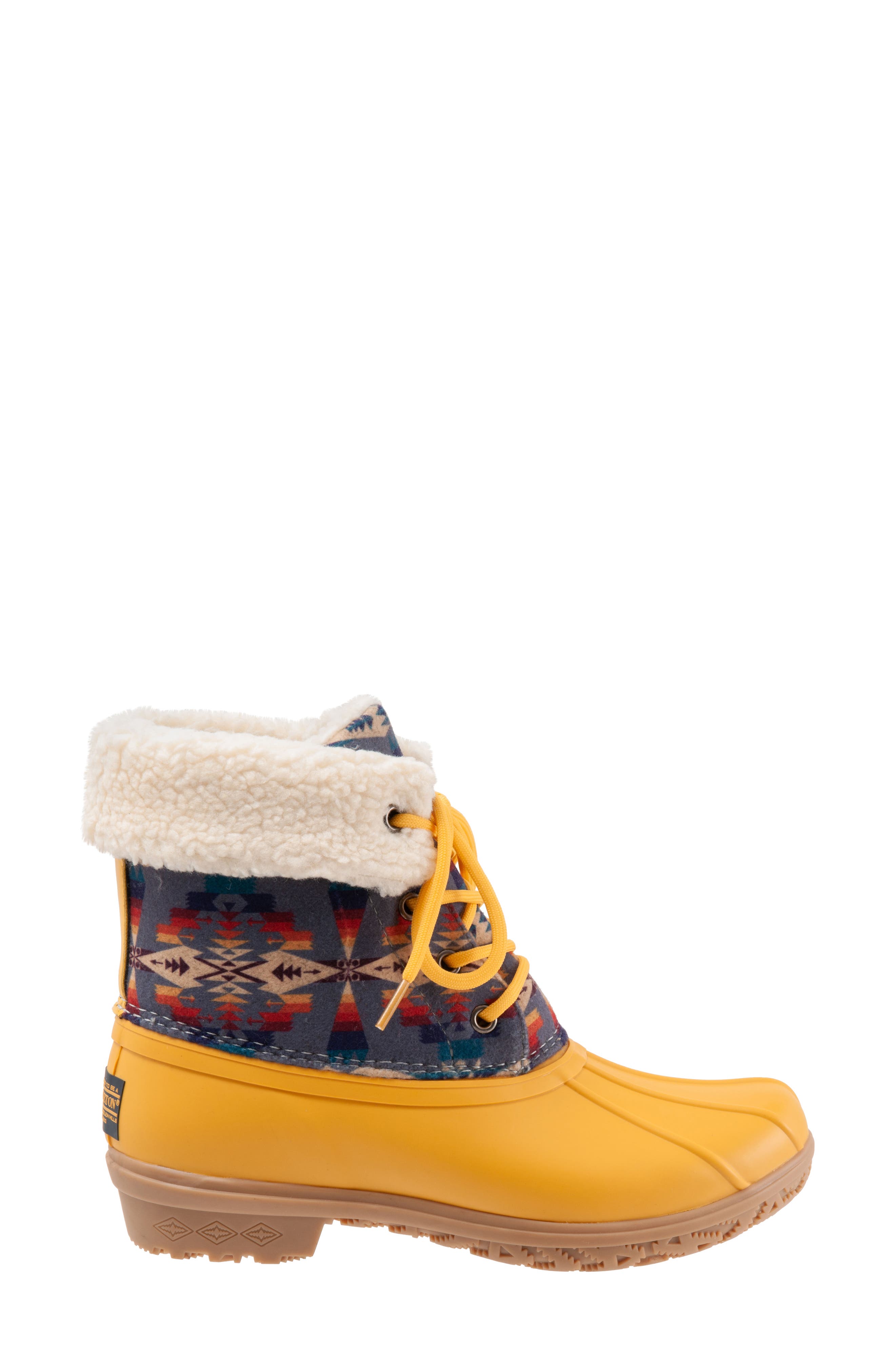Pendleton Faux Shearling Lined Waterproof Duck Boot, Alternate, color, 