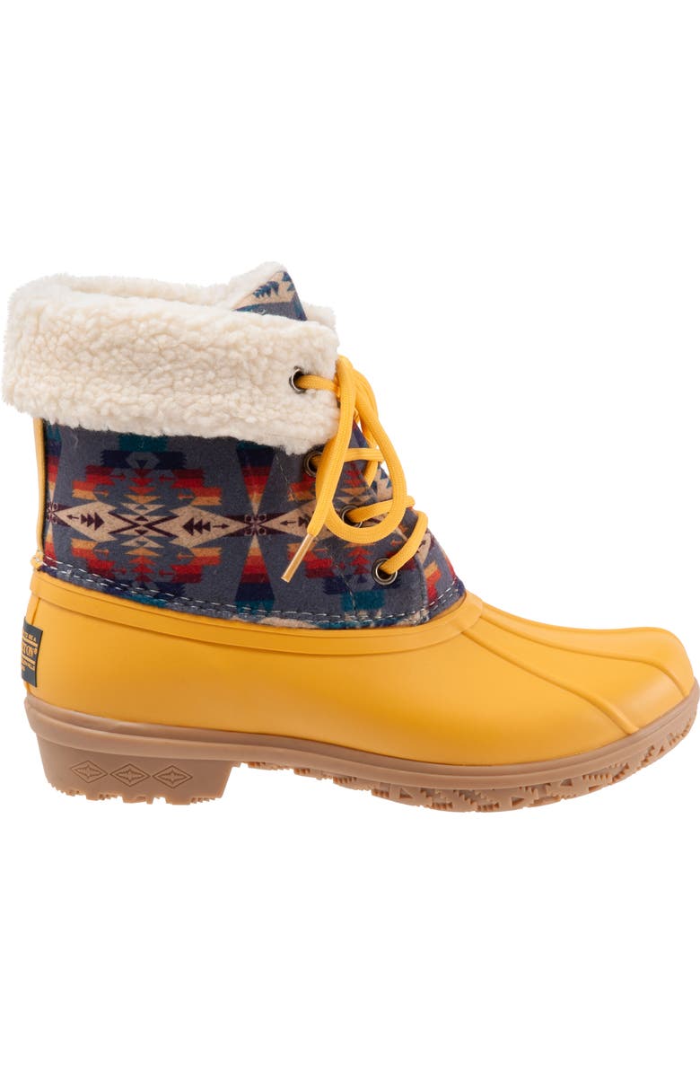 Pendleton Faux Shearling Lined Waterproof Duck Boot, Alternate, color,