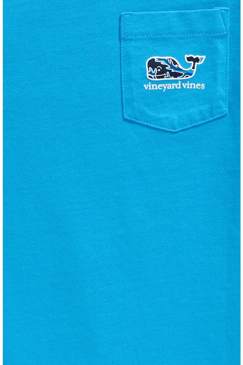 Kids' Sea Life Pocket Graphic T-Shirt, Alternate, color, KEEL BLUE