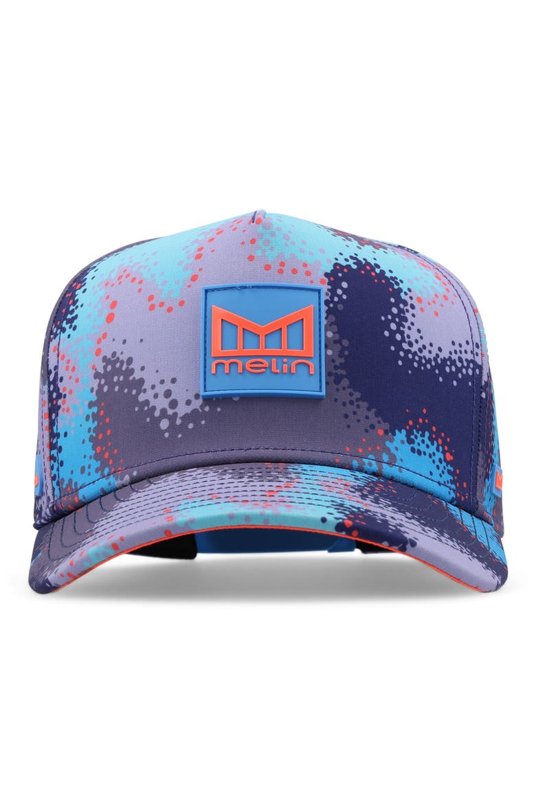 A-Game Hydro Odysea Mosaic Drift Baseball Cap, Alternate, color, PURPLE HAZE
