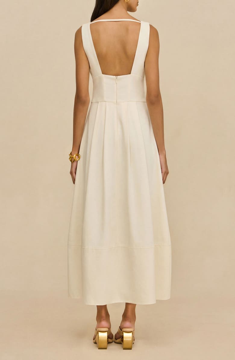 Cult Gaia Ebisu Sleeveless A-Line Dress, Alternate, color, Off White