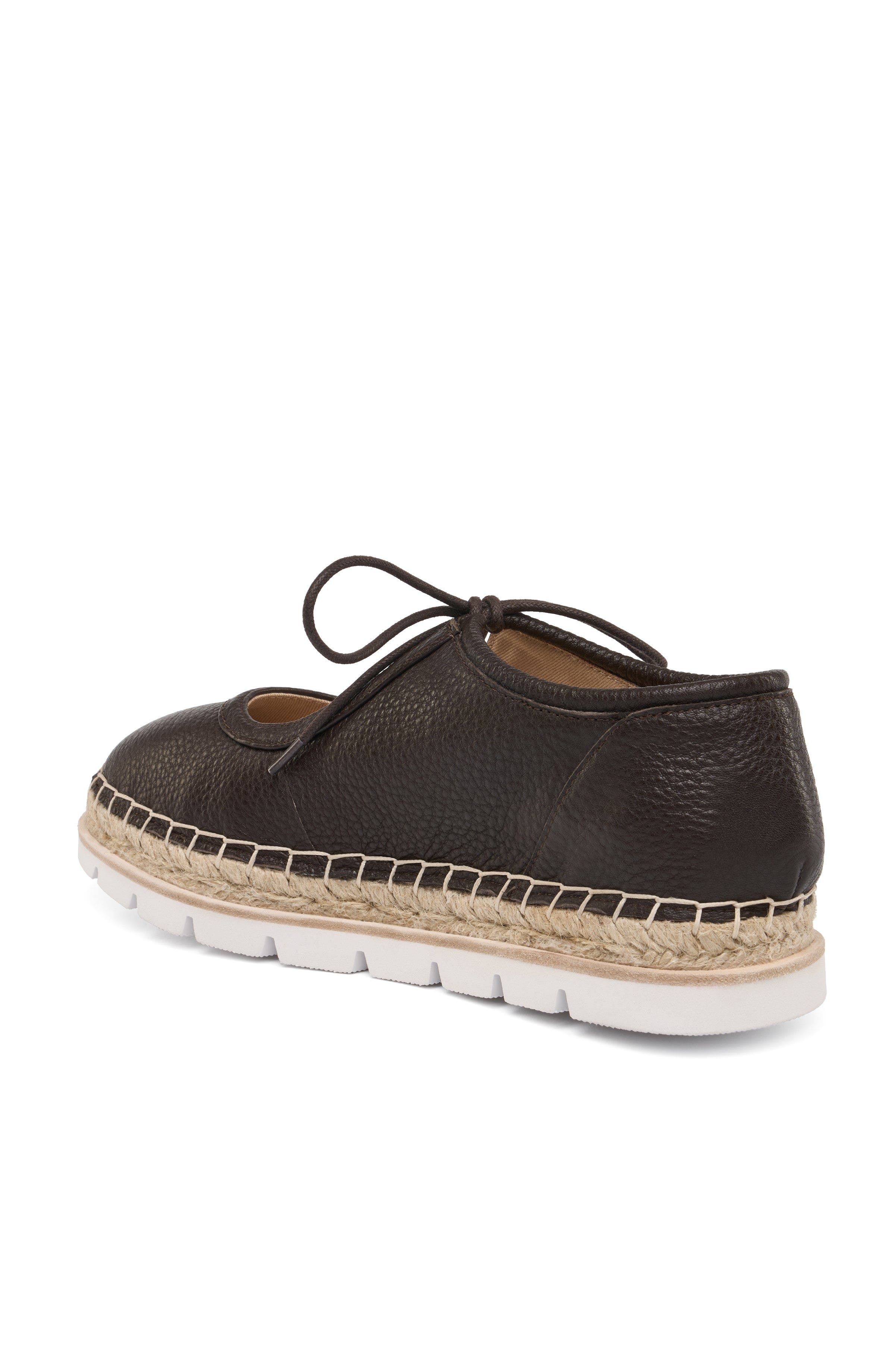 Billie Leather Oxford-Sneaker, Main, color, Dk-Brown
